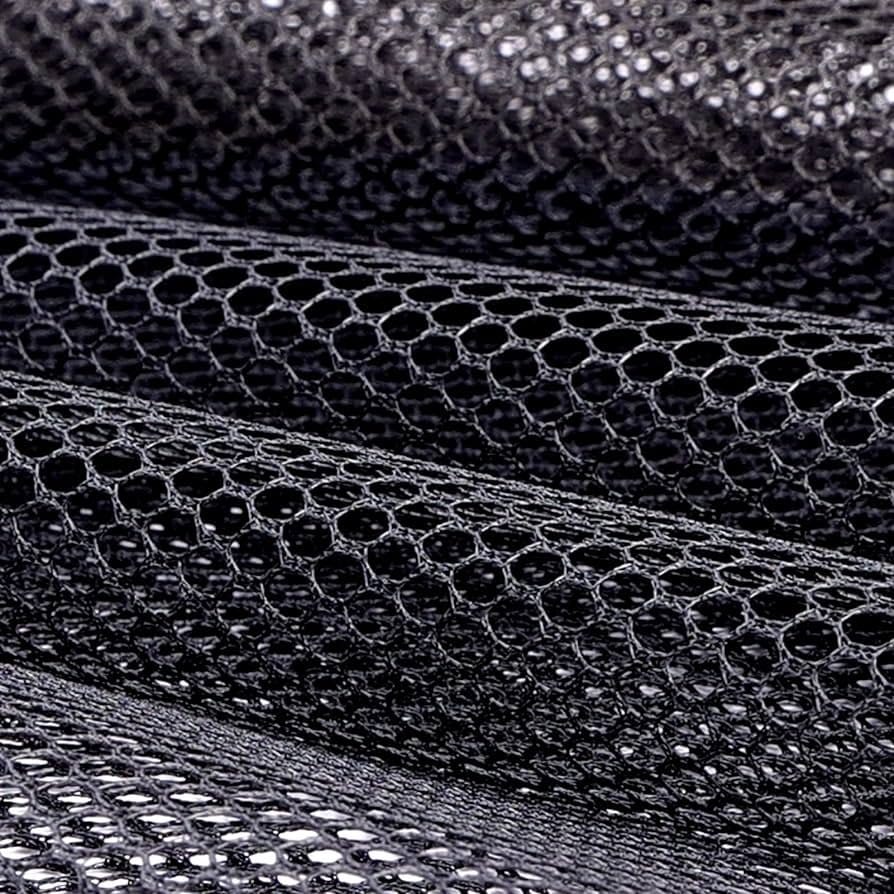 Dark textured chair mesh fabric